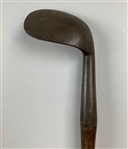 Fairview Chicago Smooth Face Hickory Shafted Niblick Golf Iron