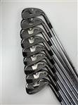 Greg Norman's Set of TaylorMade RAC TP Forged Smoke Finish Golf Irons
