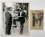 A Collection of Ken Venturi Vintage Original Press Photographs and Newspaper Ephemera