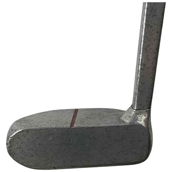 Vintage Center-Shafted Mallet Putter with Square Profile Steel Shaft