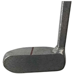 Vintage Center-Shafted Mallet Putter with Square Profile Steel Shaft