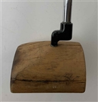 Hand-Crafted Wooden Mallet Golf Putter with Golfsmith Grip