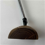 Hand-Crafted Wooden Mallet Golf Putter with Golfsmith Grip