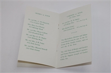 1962 Tee Off To Spring Augusta Garden Club Flower Placement Show Booklet