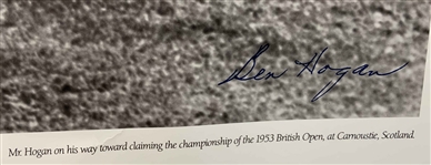 A Collection of Ben Hogan Golf Memorabilia w/ Promotional Poster