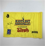 Adam Scott Signed Match Used 2006 PGA Tour Championship Flag JSA #CM67209