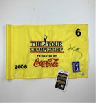 Adam Scott Signed Match Used 2006 PGA Tour Championship Flag JSA #CM67209