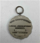 1984 US Open USGA Sterling Silver Low Scorer Medal 