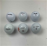 Daly, Spieth, Thomas, Janzen (Baltusrol), & 2 More Signed Golf Balls JSA ALOA