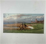 Viktor Hovland & Patrick Cantlay Signed Harbourtown Scorecards JSA ALOA