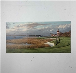 Viktor Hovland & Patrick Cantlay Signed Harbourtown Scorecards JSA ALOA
