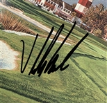 Viktor Hovland & Patrick Cantlay Signed Harbourtown Scorecards JSA ALOA