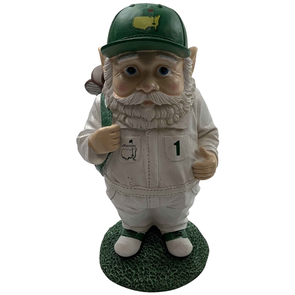 Masters Tournament Mini Caddie Garden Gnome in Original Box