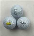 A Dozen Titleist Pro V1 Masters Concessions Special Edition Golf Balls