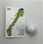 Cam Smith Signed Titleist Pro V1 Golf Ball and St Andrews Links Old Course Scorecard JSA ALOA