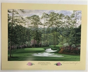 A Trio of Linda Hartough Ltd Ed Augusta National Golf Club Full Size Prints