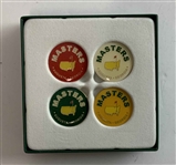 A Trio of Masters Tournament Ball Marker Sets