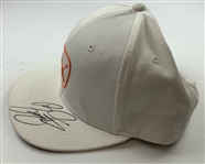 Rickie Fowler Signed Puma Snapback & Oklahoma State University Argyle Hats JSA ALOA