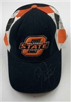 Rickie Fowler Signed Puma Snapback & Oklahoma State University Argyle Hats JSA ALOA