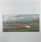 Fred Couples and Linda Hartough Signed Harbour Town Golf Links Scorecards JSA ALOA