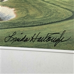 Fred Couples and Linda Hartough Signed Harbour Town Golf Links Scorecards JSA ALOA