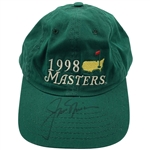 Jack Nicklaus Signed 1998 Masters Golf Hat JSA ALOA