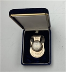 1955 US Ryder Cup Team Gifted Money Clip Watch to British Team Manager Reginald Chas. Thomas Roe 