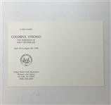 A Collection of USGA Museum and Library Art Exhibition Announcement Postcards, 1991-1992 - 24 total