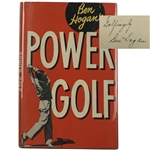 Ben Hogan Early Signed Power Golf. A. S. Barnes and Company, 1948. JSA ALOA
