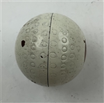 C. 1920’s The Surety Savings and Loan Company Promotional Golf Ball Bank with Original Token, Key, and Card