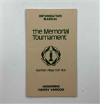 1981 Memorial Tournament Ephemera and Photographs from Pat Ward-Thomas Estate when he Honored Harry Vardon