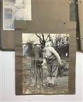 Henry Cotton Estate Protex Expanding Album Containing Professional Golf and Travel Photographs circa 1928-1931