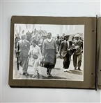 Henry Cotton Estate Protex Expanding Album Containing Professional Golf and Travel Photographs circa 1928-1931