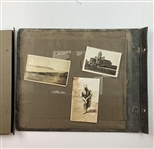 Henry Cotton Estate Protex Expanding Album Containing Professional Golf and Travel Photographs circa 1928-1931