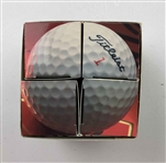 Titleist Golf Ball Promotions Display w/ Eight (8) Unused Golf Balls
