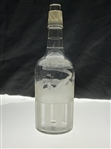 Hawkes Etched & Frosted 19th Hole Glass Golf Themed Decanter w/ Stopper