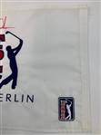 Tiger Woods Signed TPC Summerlin Embroidered Flag - Site of First Victory JSA ALOA

