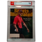 Tiger Woods Sports Illustrated 1997 The New Master Magazine PSA 9.4