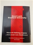 1995-96 Stanford University Men's Golf Media Guide Featuring Tiger Woods - Rare
