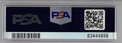 1995 Open Championship at St. Andrews Full Week Badge PSA EX 5 - Tiger Woods Open Debut