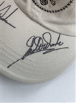 Tiger & Earl Woods Signed Presidential Seal Hat JSA #BB67465