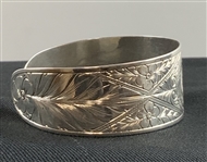 1937 Olympic Golf Club Second Division Sterling Silver Cuff Bracelet