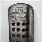 Jack White Putter, Sand & Water Iron Cleek w/24 Holes