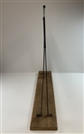 c.1919 MacGregor 'Course-Tested Golf Clubs' Painted Metal Standup Display Sign