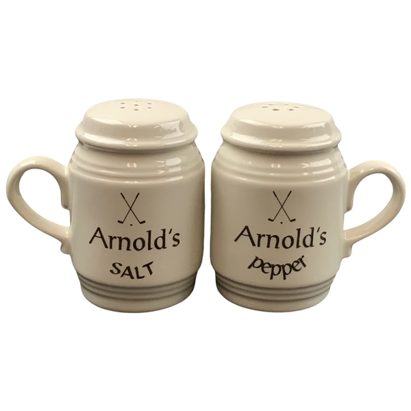Arnold Palmer Latrobe Country Club Ceramic Salt and Pepper Shakers