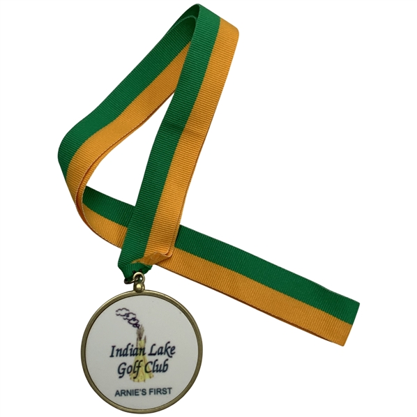 Indian Lake Golf Club Arnold Palmer Park Dedication Commemorative Medal 2009