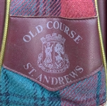 1950’s Set of Four St. Andrews Old Course Tartan Golf Club Headcovers