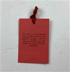 1989 Ryder Cup Admission Ticket Badge