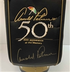 Callaway Golf Arnold Palmer Signed Limited Edition 50th Masters Appearance Staff Bag JSA #Z86573