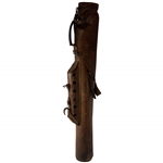 Wright and Ditson Leather Pencil Golf Bag with St. Pauls School Provenance